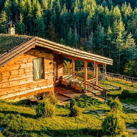 Панорама Хаус Лещен И Еко Къщи Дървена И Землянка Exteriér fotografie